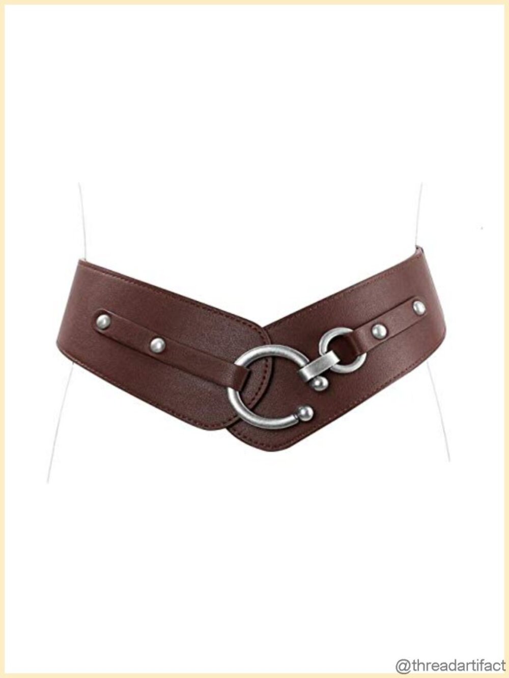 Women's Wide Elastic Stretch Belt Retro Vintage Cinch for Dresses